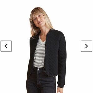 Marine Layer Mya Quilted Swing Bomber